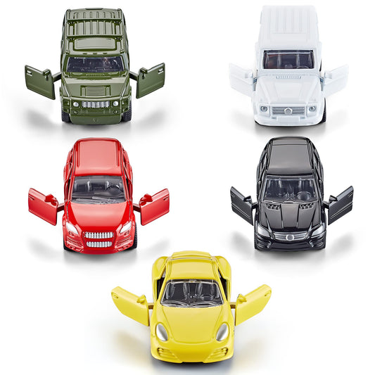 KIDAMI five-pack side view with compact, easy-to-handle cars