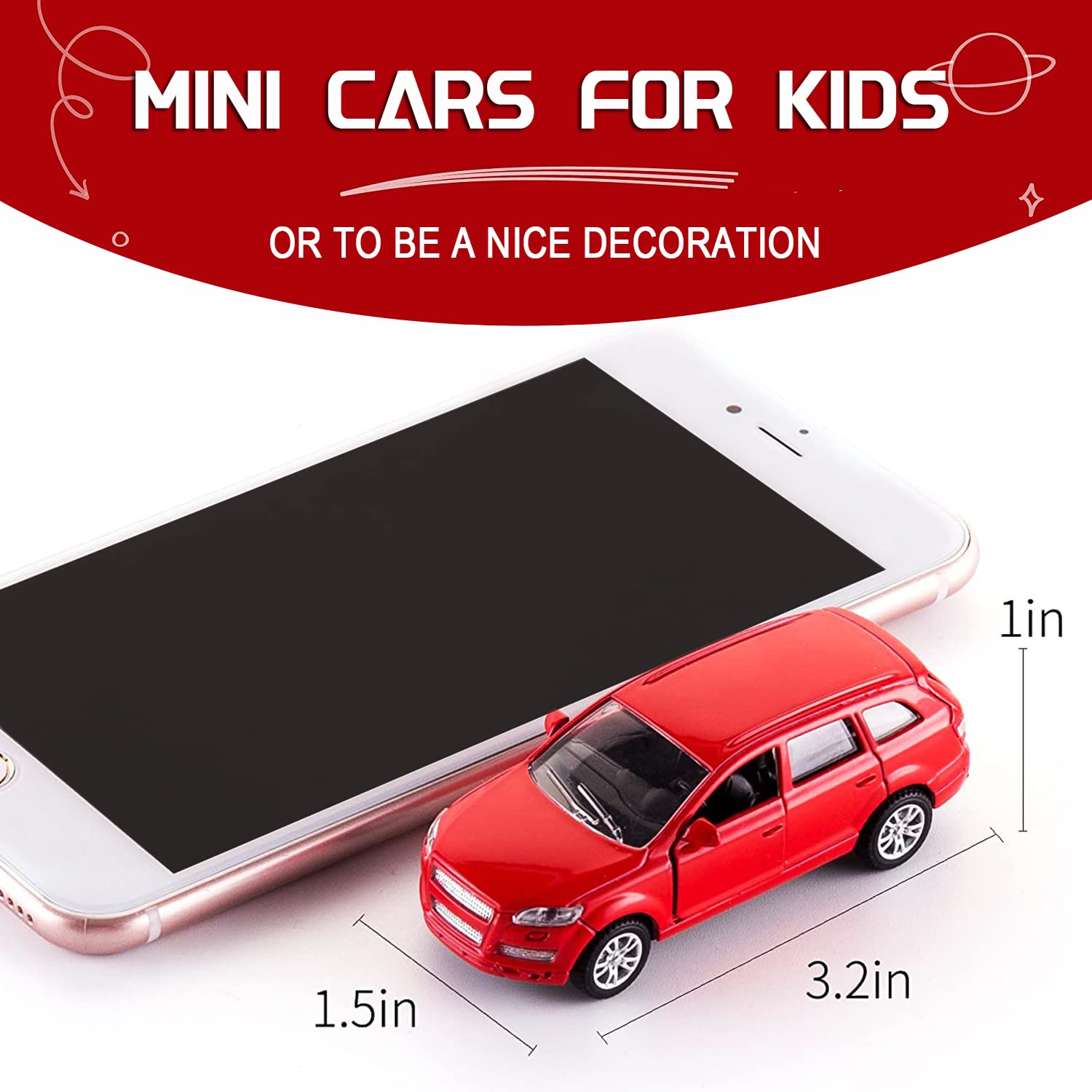 KIDAMI vibrant colors across all five cars for creative stories