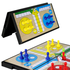Kidami Ludo family play scene showing inclusive, multi-age fun.