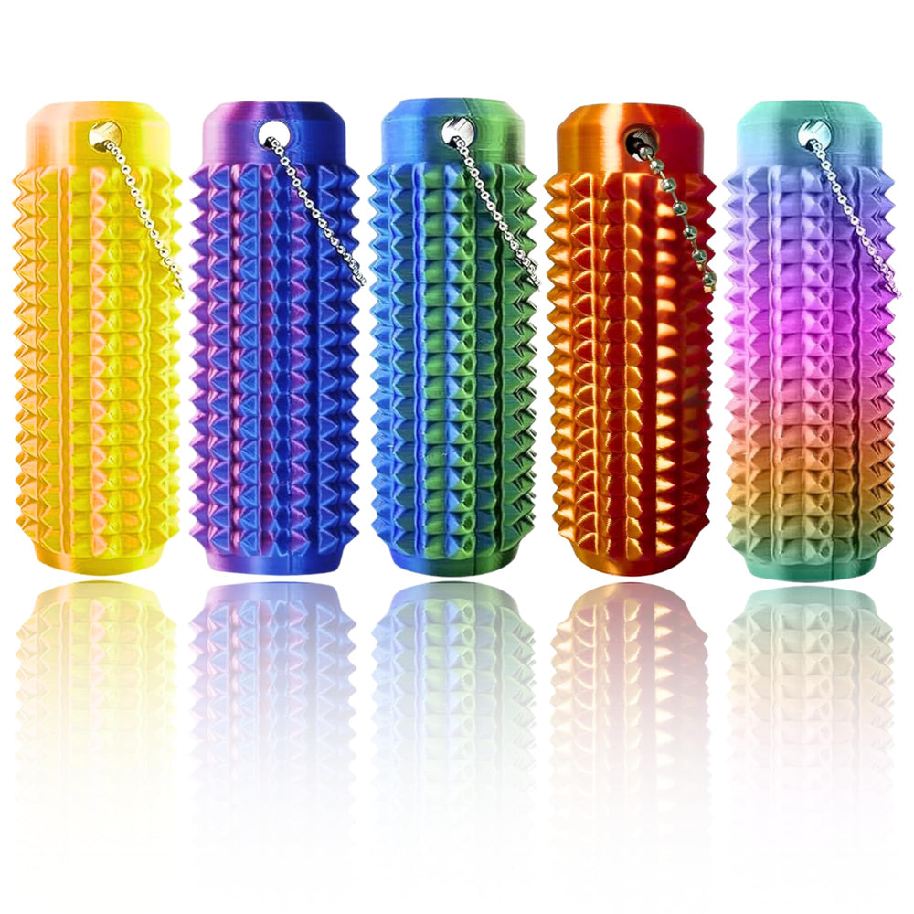 KIDATOY Little Ouchies spiky texture keychain for portable sensory input