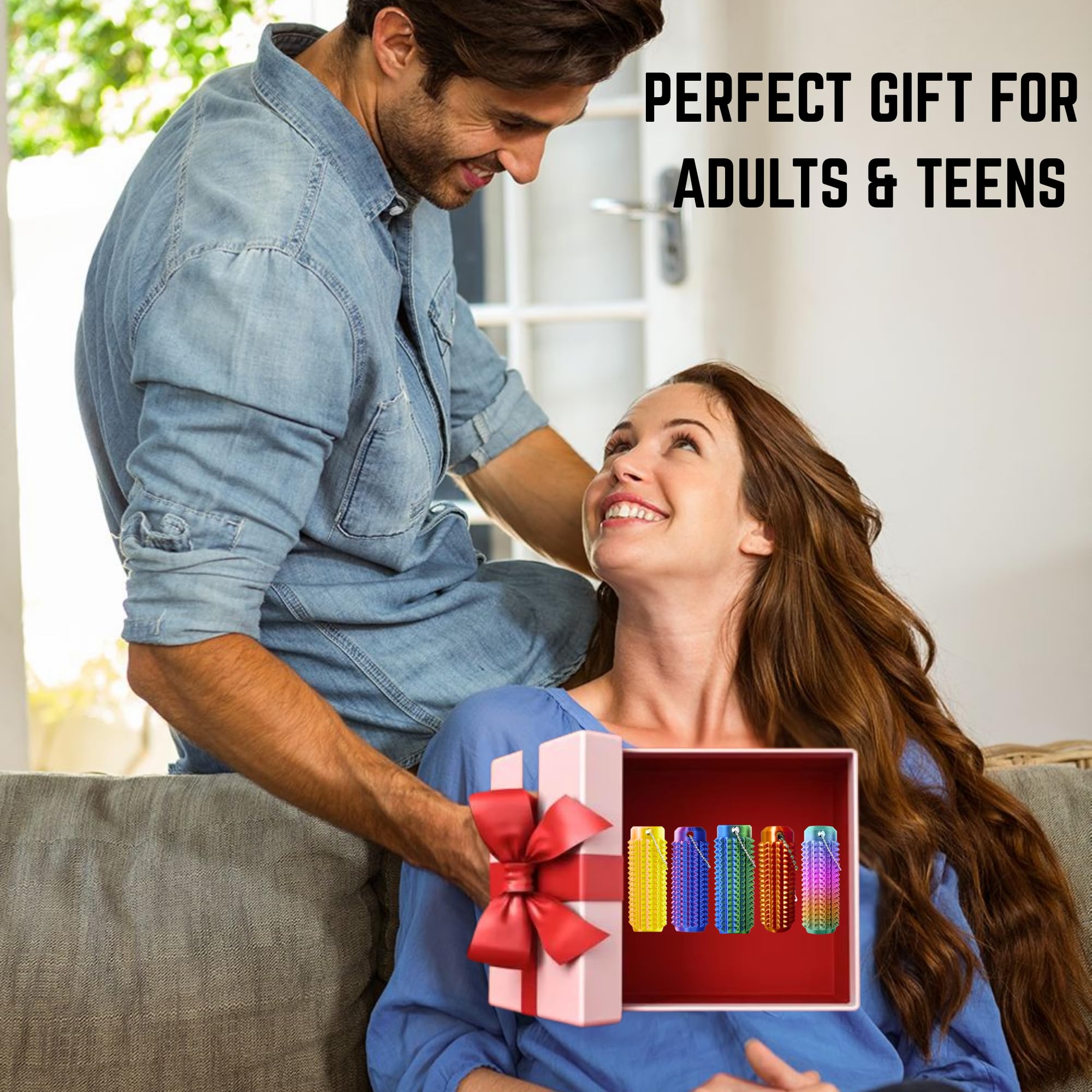 KIDATOY textured fidget variety pack encourages tactile exploration