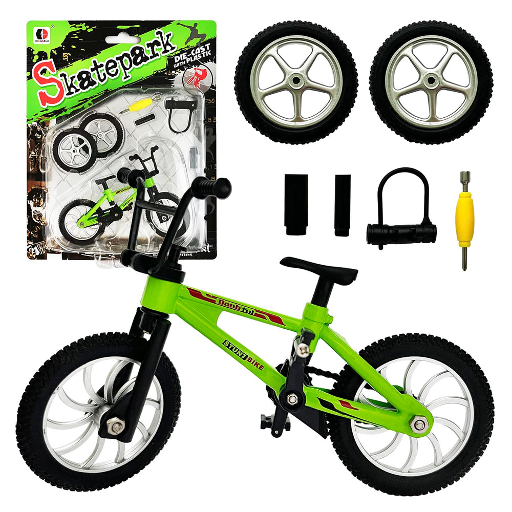 KidBeile mini finger bike with alloy frame and tools for durable play and DIY enjoyment