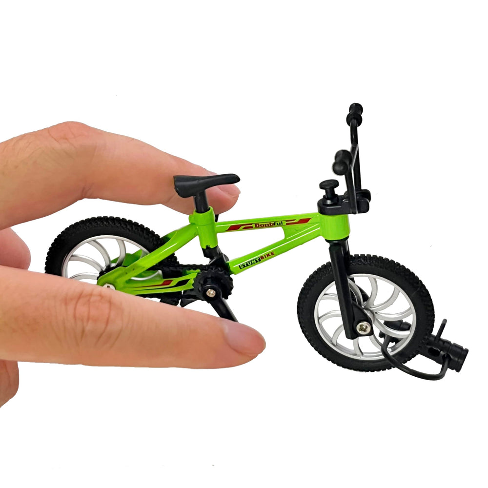 KidBeile pocket-size finger bike ideal for travel and on-the-go play