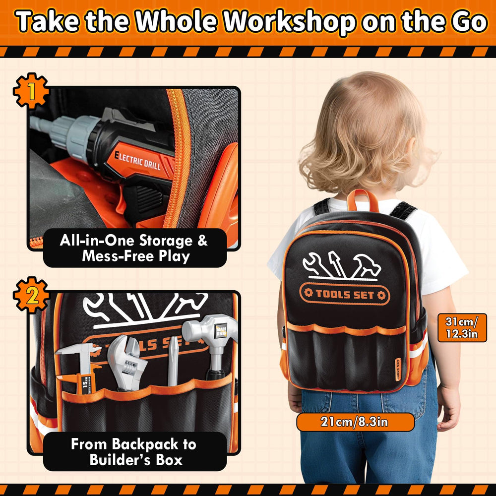KidBloom interchangeable bits enabling diverse pretend-tool play in one kit
