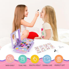 KIDCHEER lip glosses add glossy accents during imaginative makeovers.