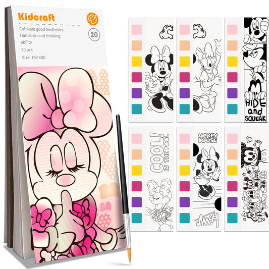 Kidcraft paint-with-water book cover with vibrant cartoon art for mess-free travel coloring.