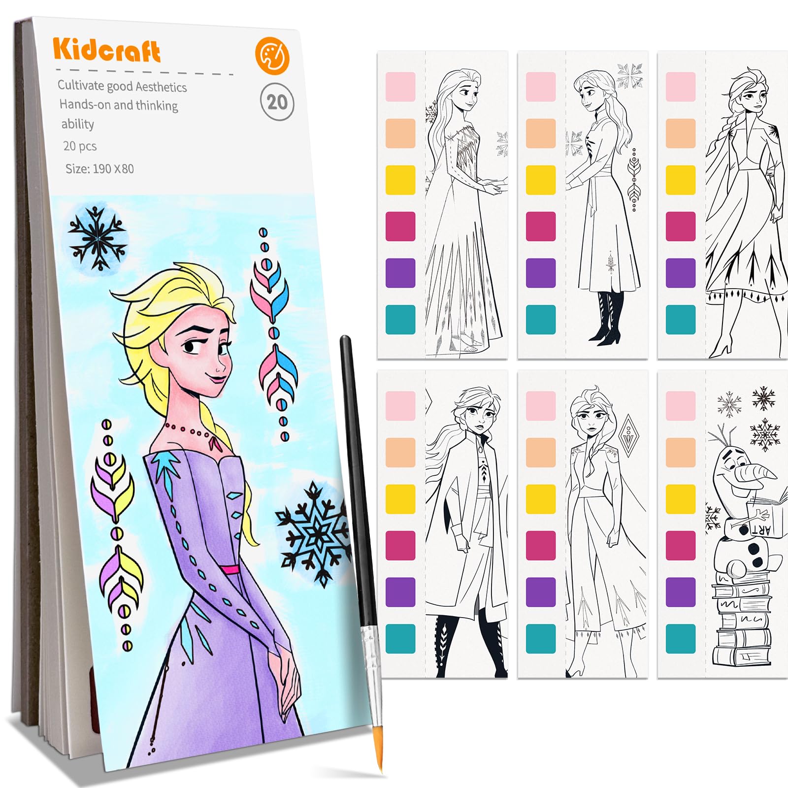 Kidcraft Paint with Water cover view, travel-friendly art for kids.