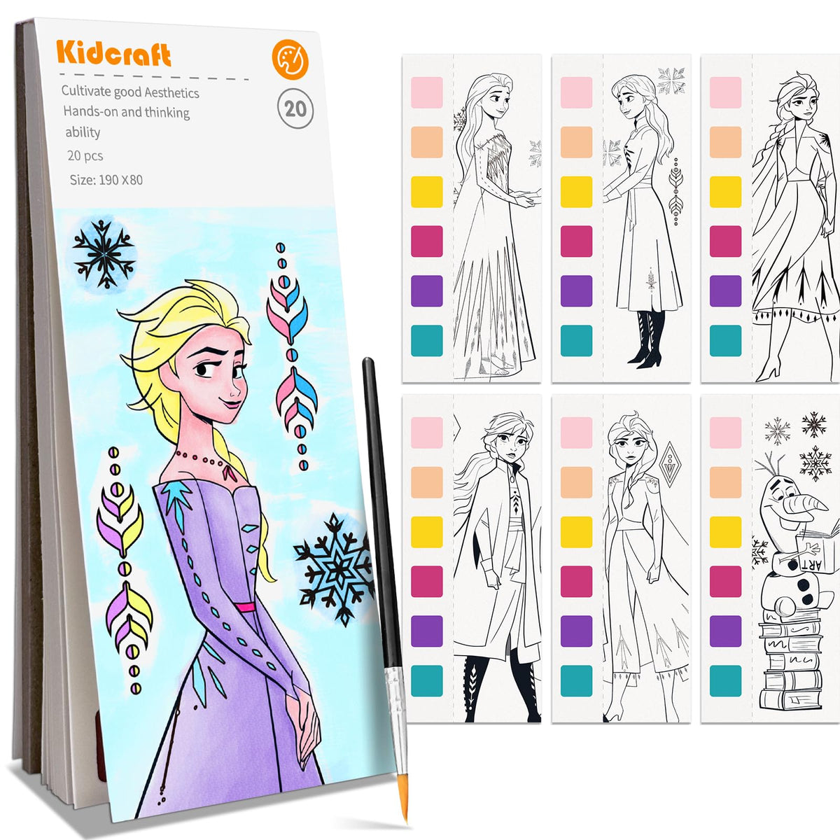 Kidcraft Paint with Water cover view, travel-friendly art for kids.
