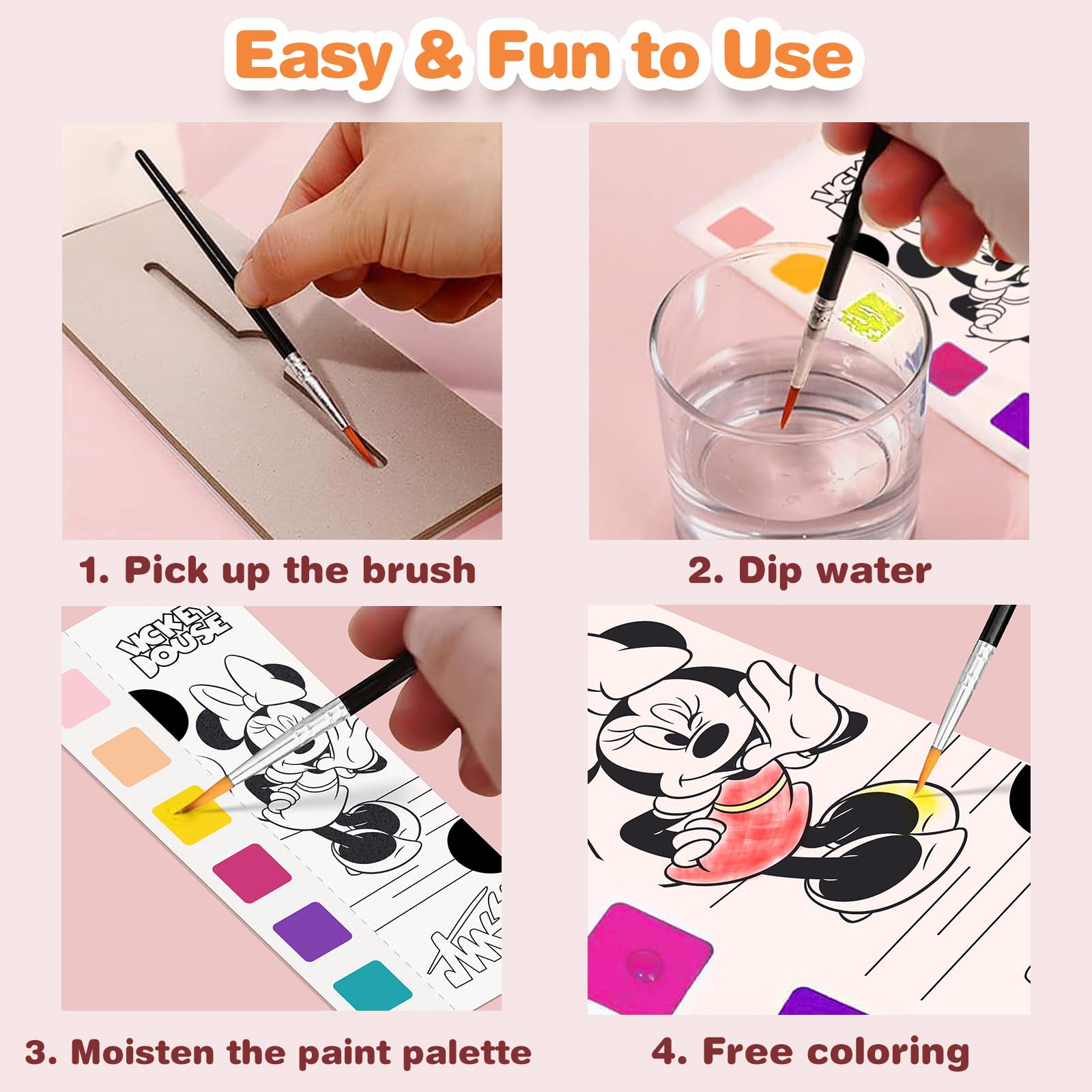 Kidcraft Paint with Water extra refill page extends coloring sessions.