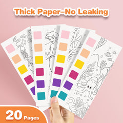 Kidcraft Thick Paper Coloring page prevents bleed-through during play