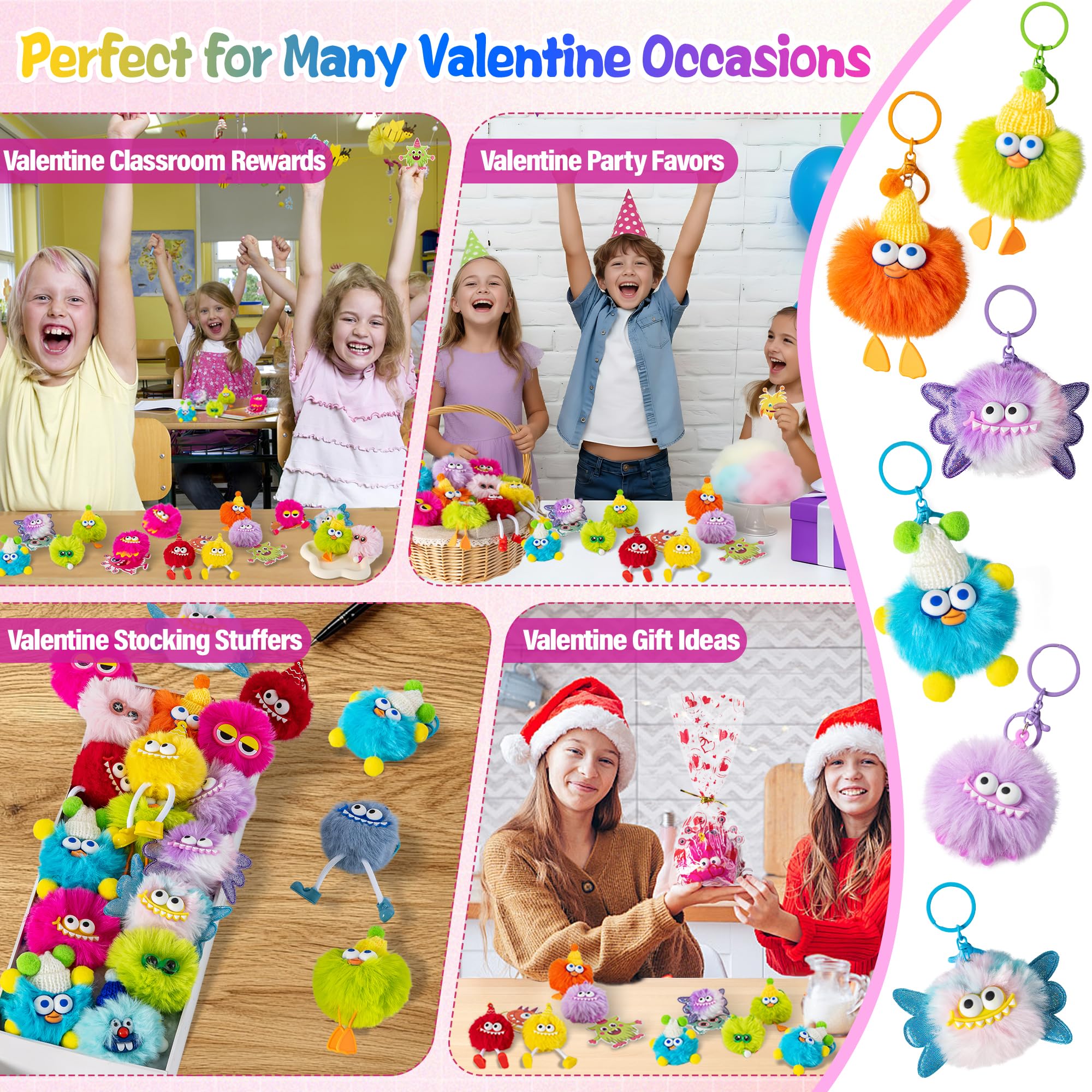 Kiddelo classroom Valentines package ready for easy distribution at parties