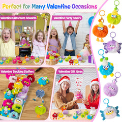 Kiddelo classroom Valentines package ready for easy distribution at parties