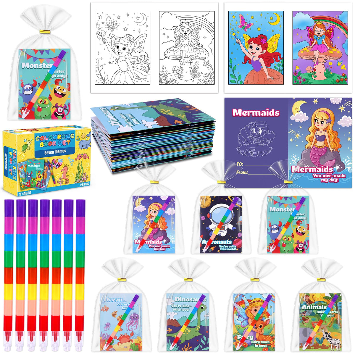 Kiddelo animals mini coloring book for kids promotes creativity and focus.