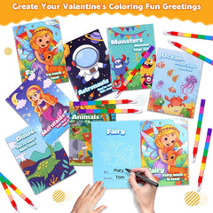 Kiddelo dinosaurs mini coloring book encourages learning through art.