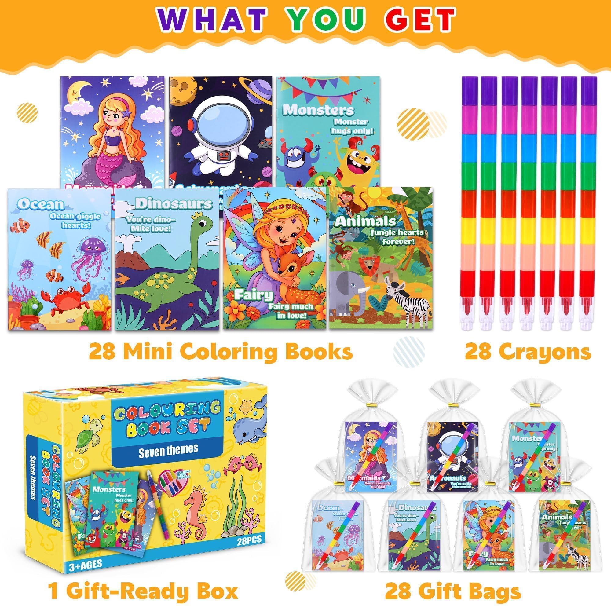 Kiddelo monsters mini coloring book supports imaginative play and fine motor skills.