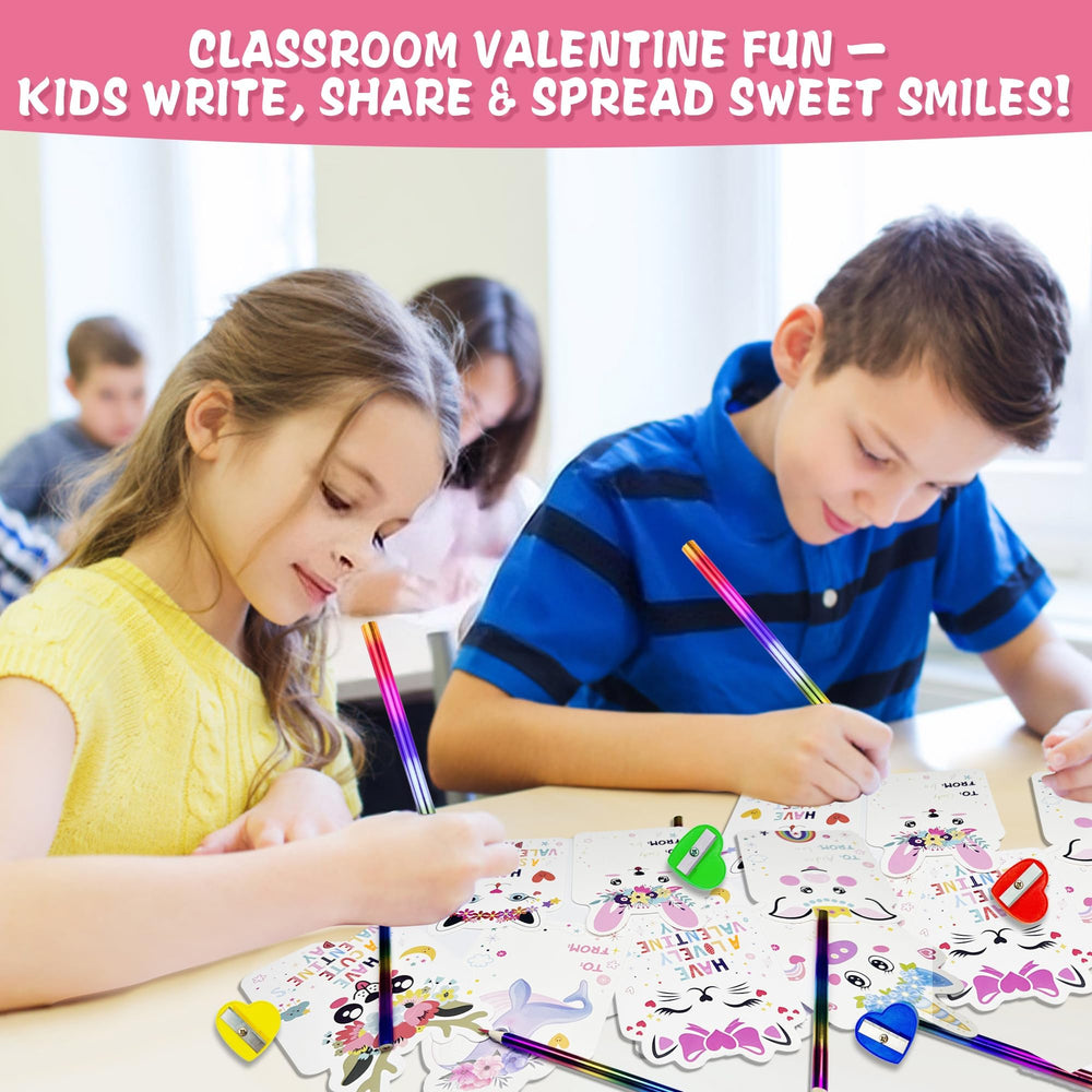 Kiddelo pencils measure 6.9 inches, suited for classroom desks