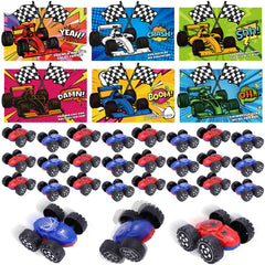 Kiddelo valentines cards with spider car front view encourage classroom sharing