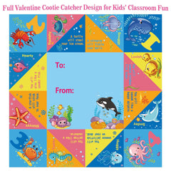 Kiddelo valentines envelopes set with sturdy protection for cards