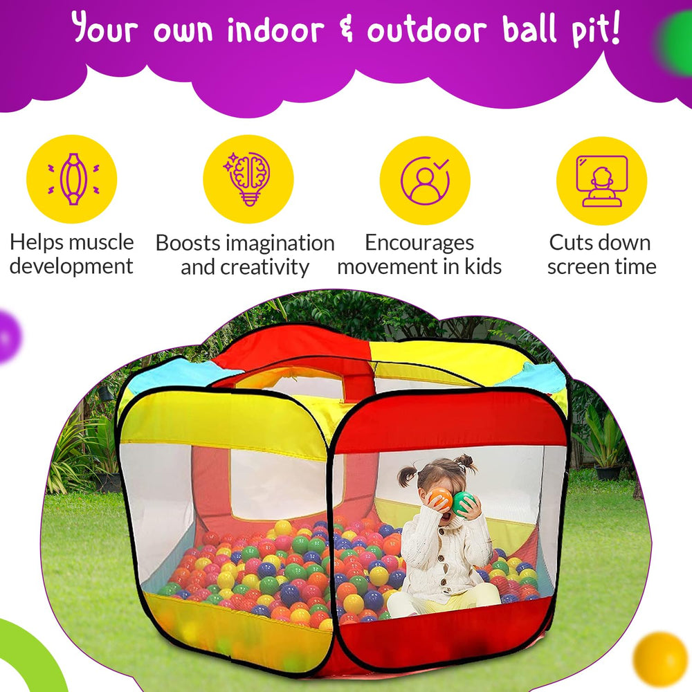 Kiddey ball pit with durable, washable material is easy to clean after messy adventures.