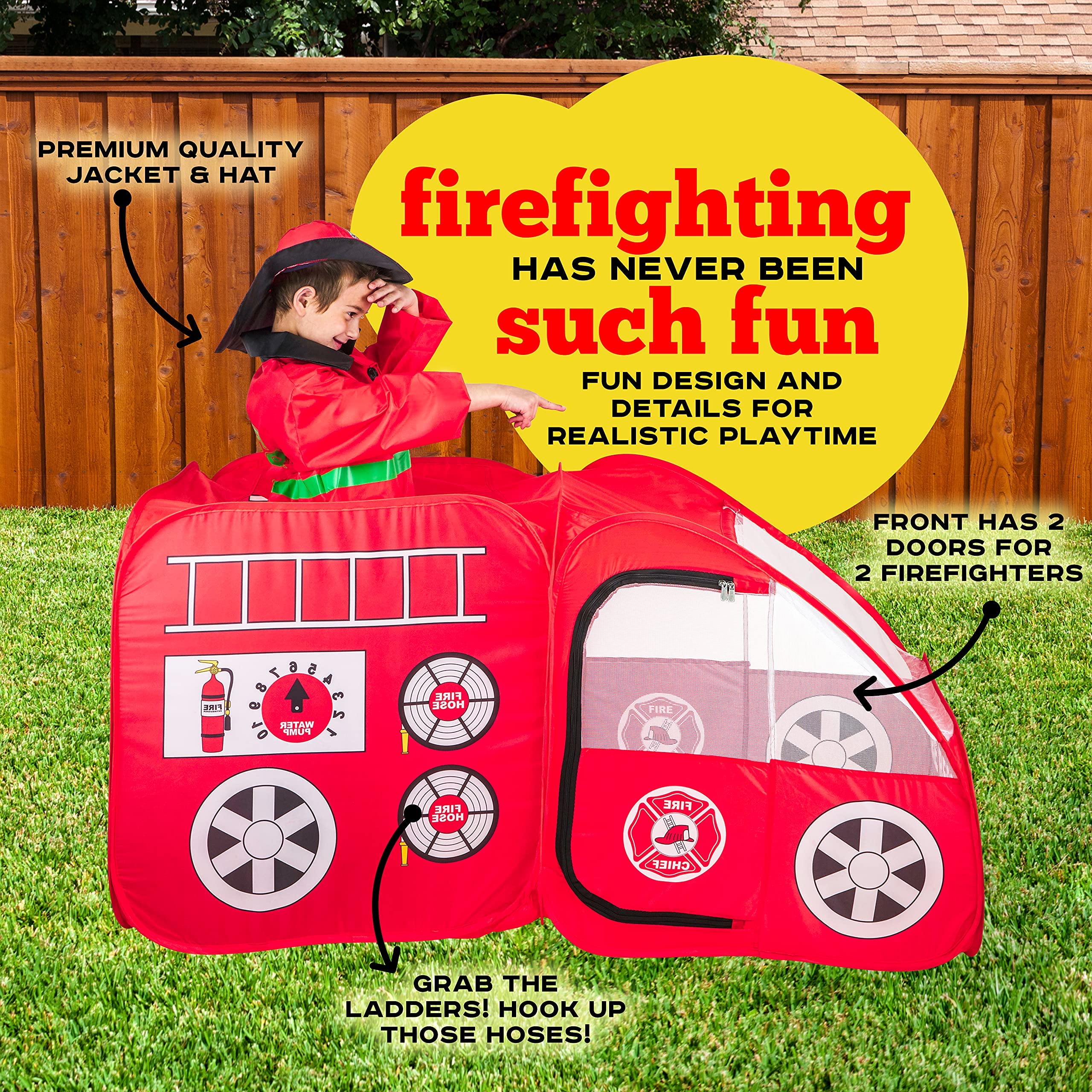 Kiddey ball pit-ready tent converts to extra playtime with friends.