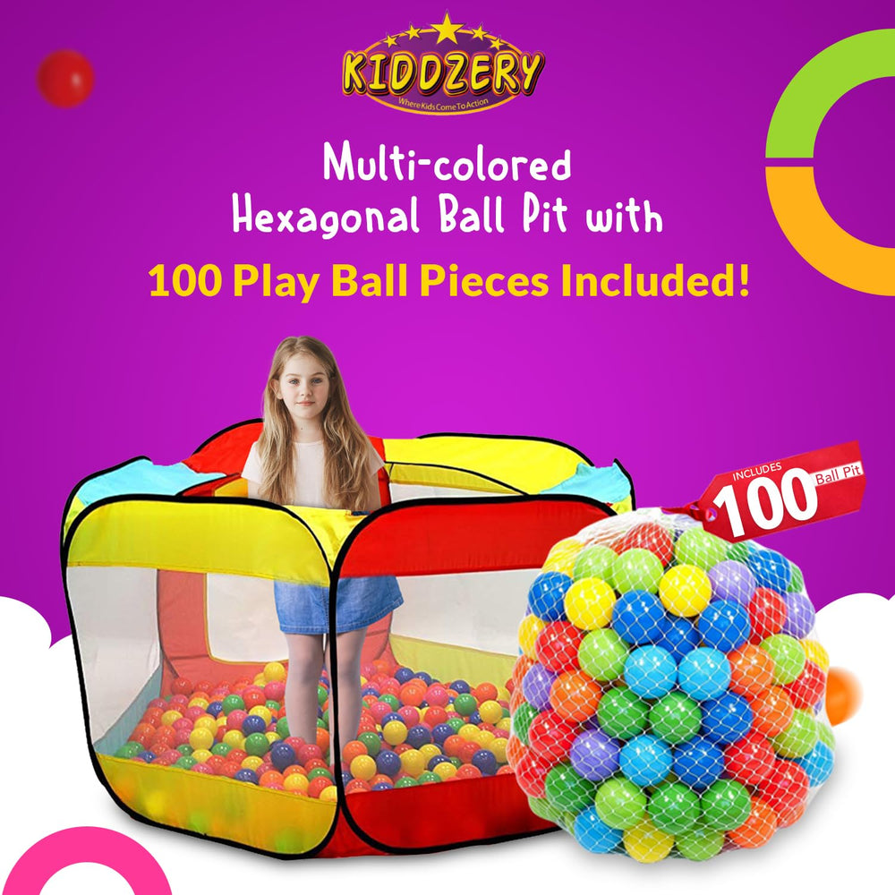 Kiddey Kids Play Tent mesh-windows close-up shows clear visibility and airflow during play.