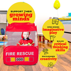 Kiddey pop-up setup means instant play without assembly mess.
