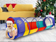 Kiddey pop-up tunnel ready for quick setup and instant fun.