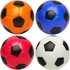 Kiddie Play four balls arranged for safe toddler play