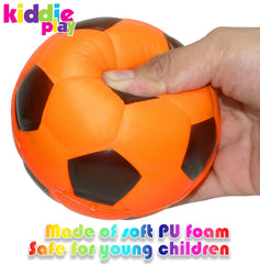 Kiddie Play soft foam texture closeup, gentle grip for little hands