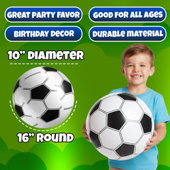 Easy to inflate KiddieLoot beach ball, quick setup for kids.