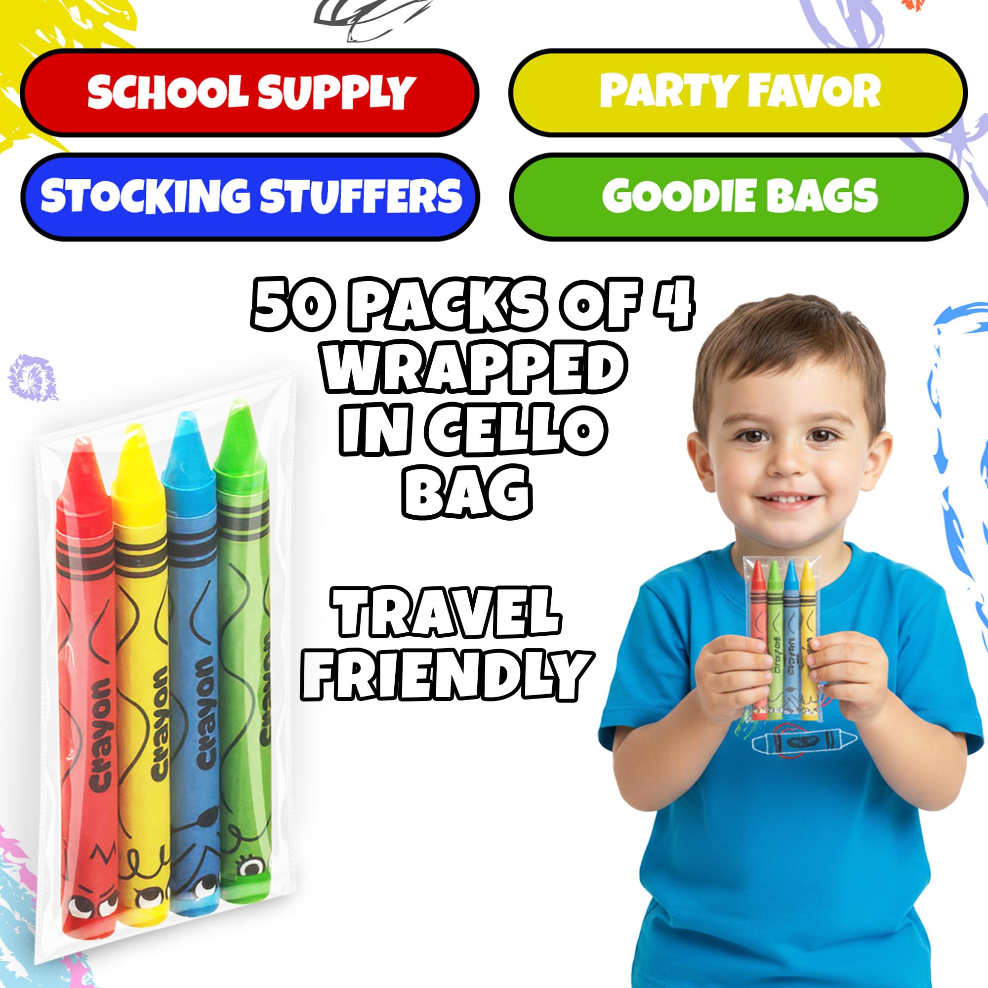 KiddieLoot kids holding crayons show easy coloring for small hands.