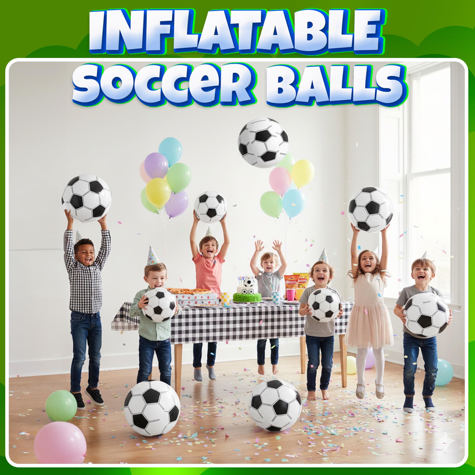 Lightweight, soft KiddieLoot ball suitable for indoor and outdoor play.