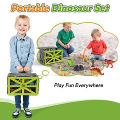 Kiddiworld brachiosaurus-figure supports open-ended play and size comparisons