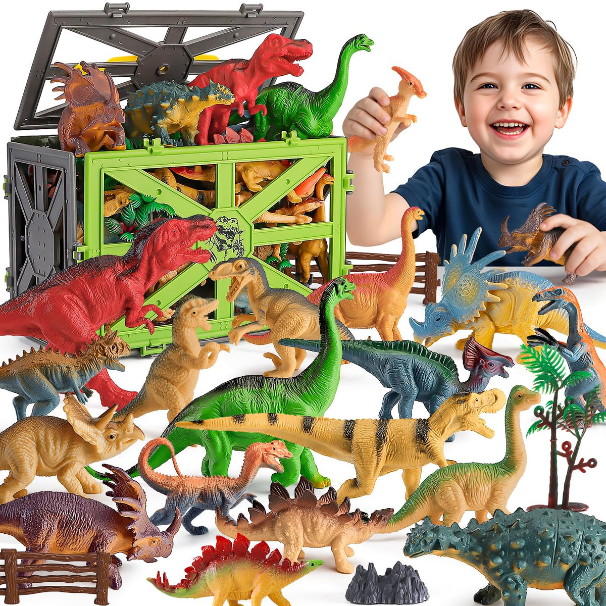 Kiddiworld dinosaur-figures-collection sparks imaginative play and early learning