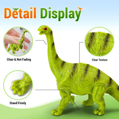 Kiddiworld colorful dinosaur set arranged for storytelling and learning