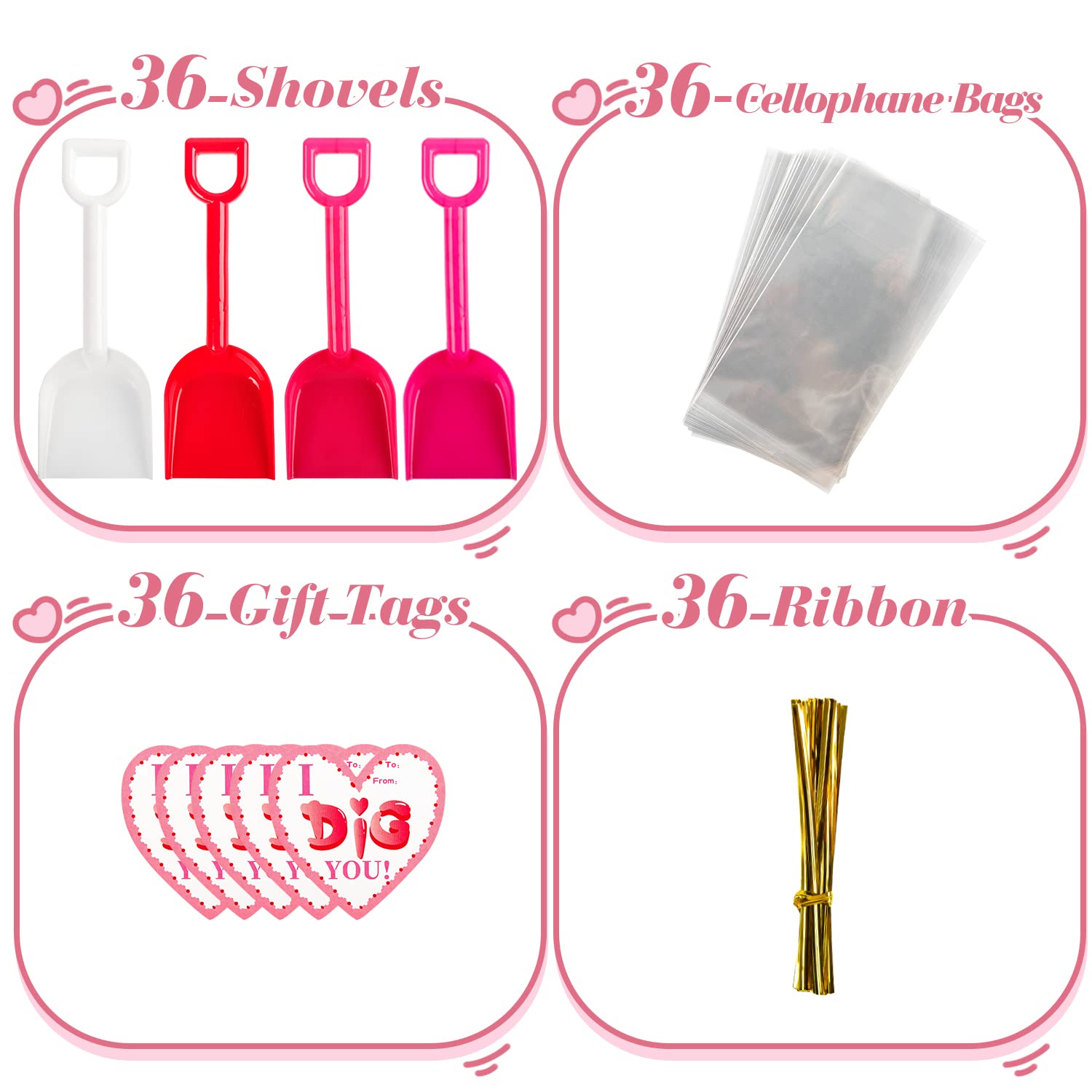 KIDDOKIDS shovel and card ready for pretend play and sandbox.