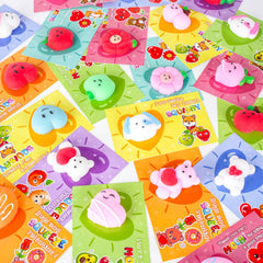 KIDDOKIDS Valentine card with ribbon motif, colorful and shareable.