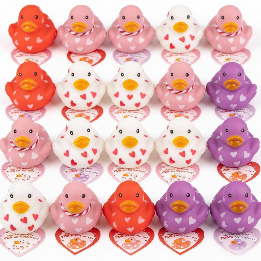 Kiddokids Valentine duck exchange pack ideal for school rewards.