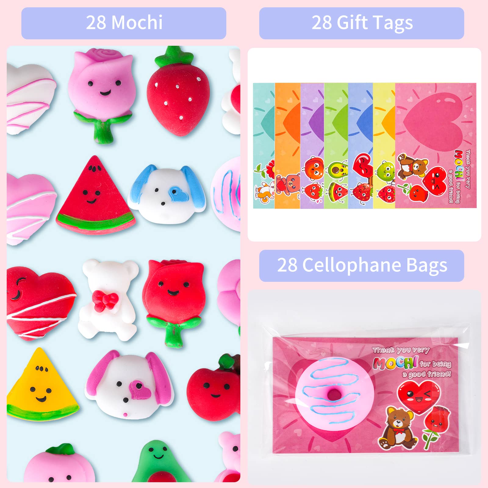 KIDDOKIDS mochi squishy flowers for colorful classroom moments.