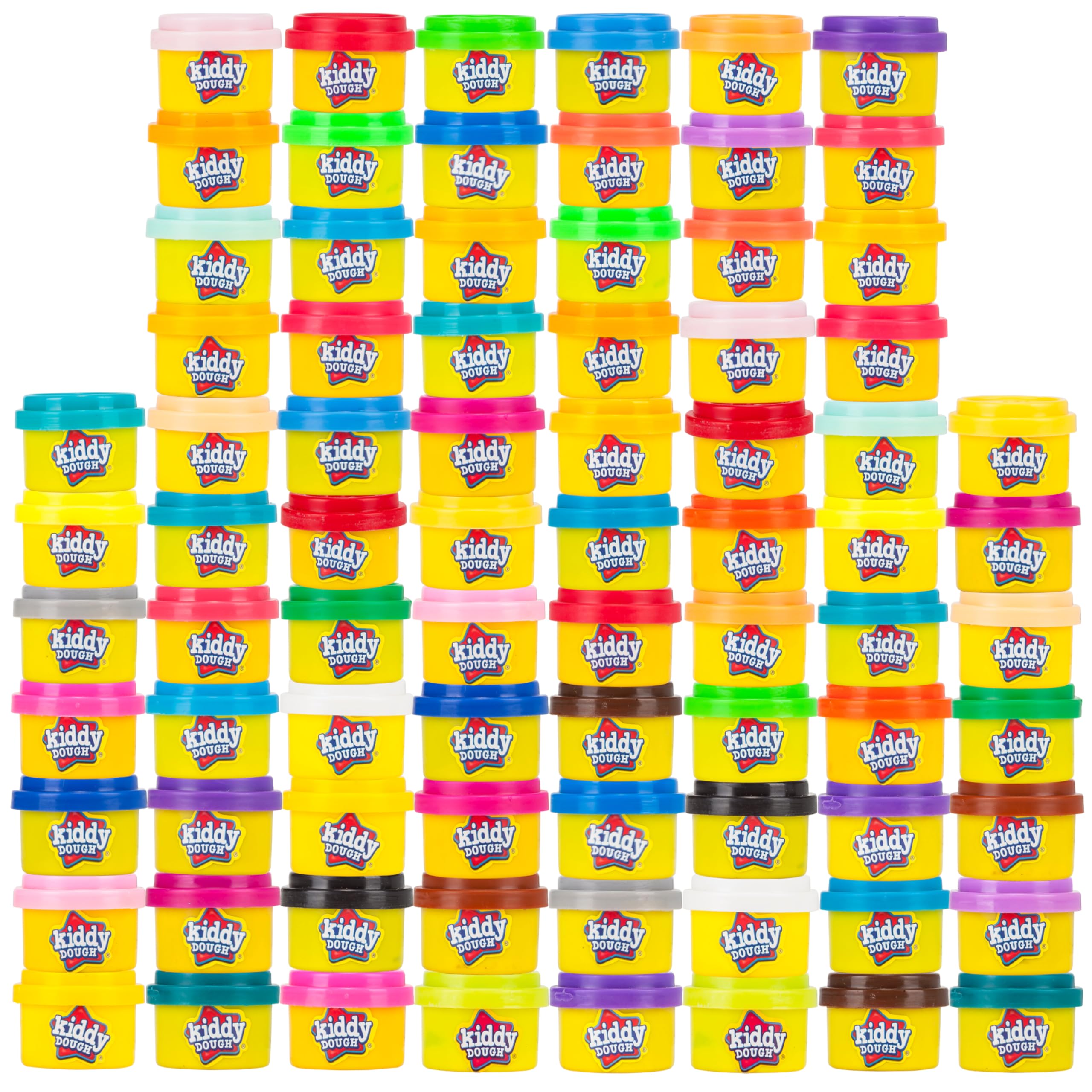 Kiddy Dough non-toxic safety label emphasizes child-safe materials.