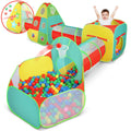 Kiddzery 5pc play tent ball pit engaging toddlers in imaginative, active play