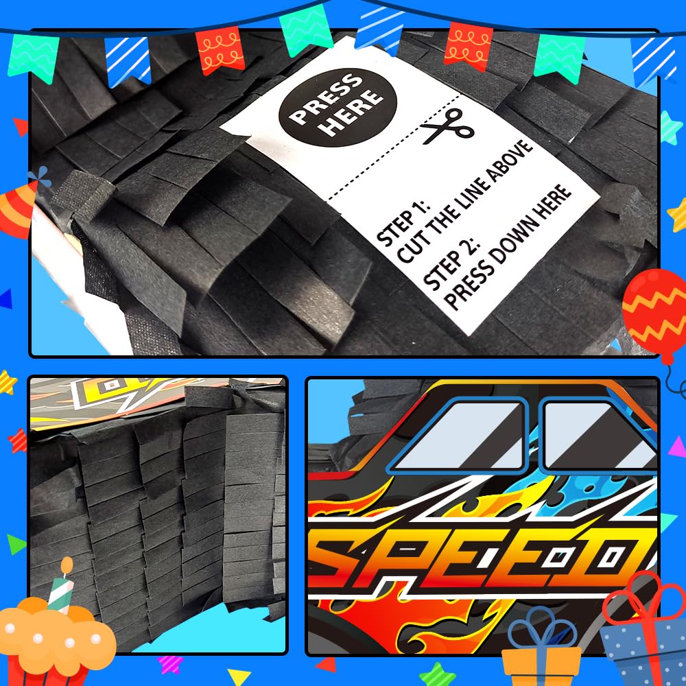 KiDEPOCH Pinata Car blindfold included adds safe, supervised fun for kids and family
