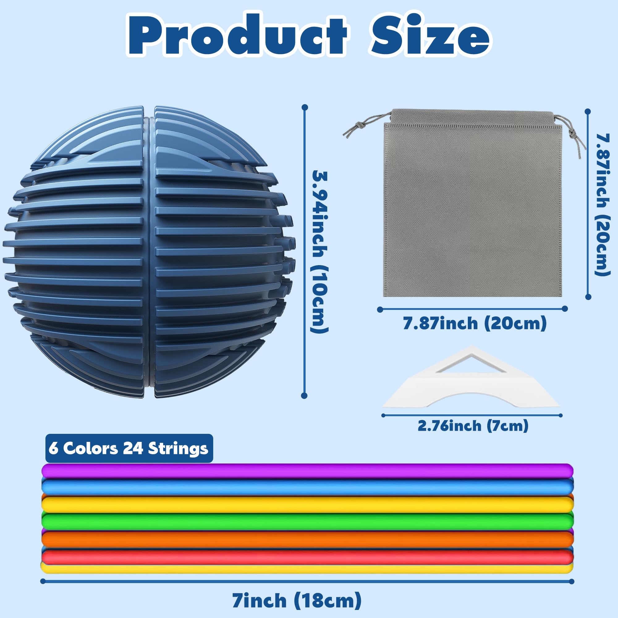KIDHABE portable sensory toy suitable for travel and school.
