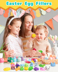 Kidific 30-pack squishy toys happiness guarantee icon conveying commitment to quality.