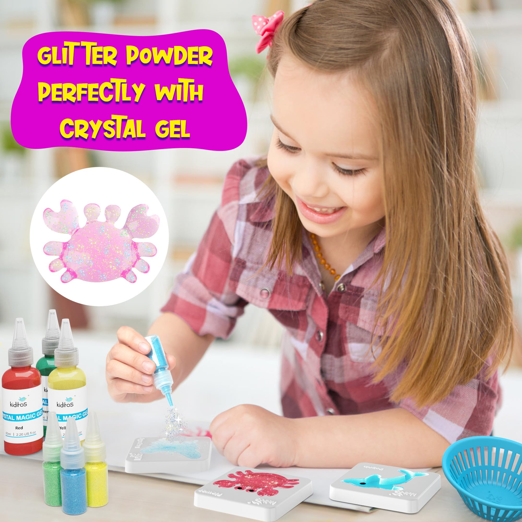 Kiditos Creative Playtime with 12-color gels invites collaboration