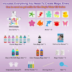 Kiditos Glow Gels set for luminous after-dark sensory fun