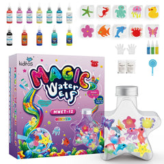 Kiditos Magic Water Elf Kit with 12 colors for imaginative sensory play