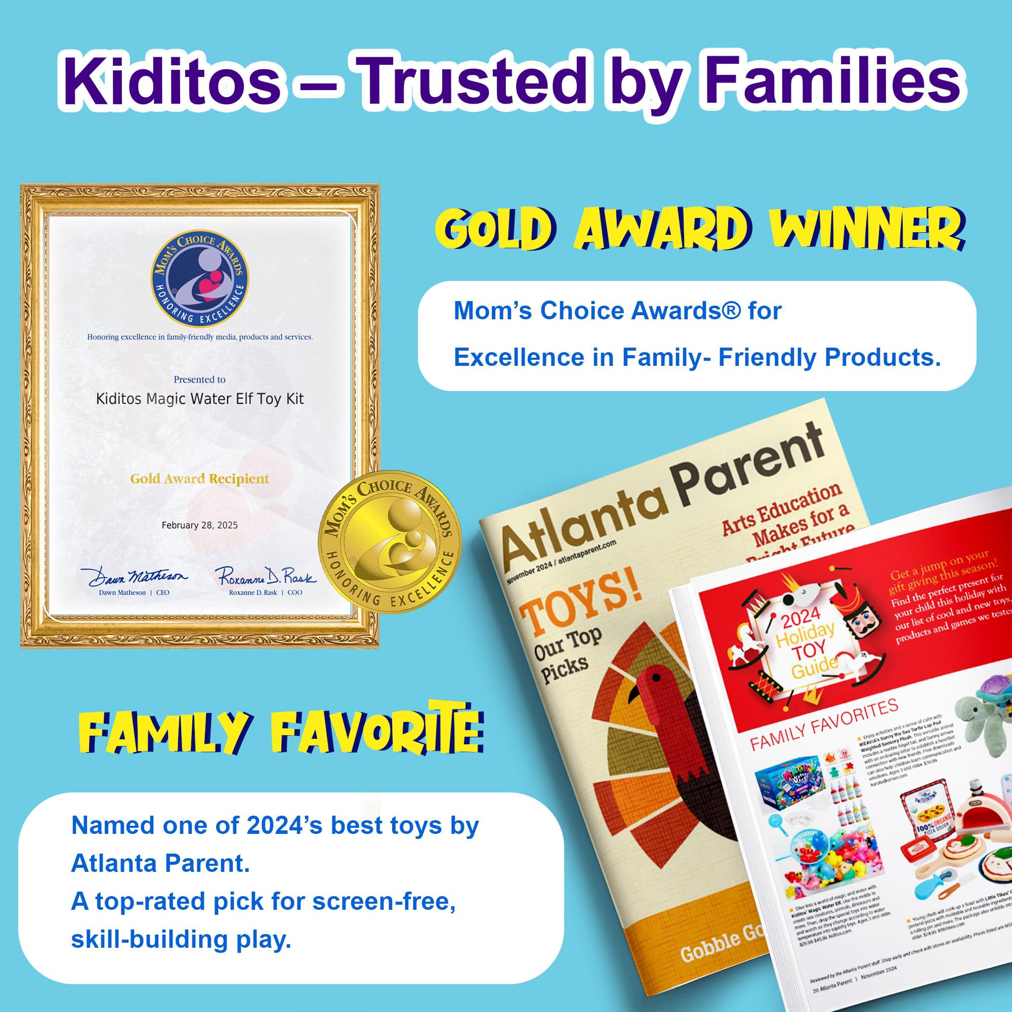 Kiditos kit gels collection for creative sensory exploration.