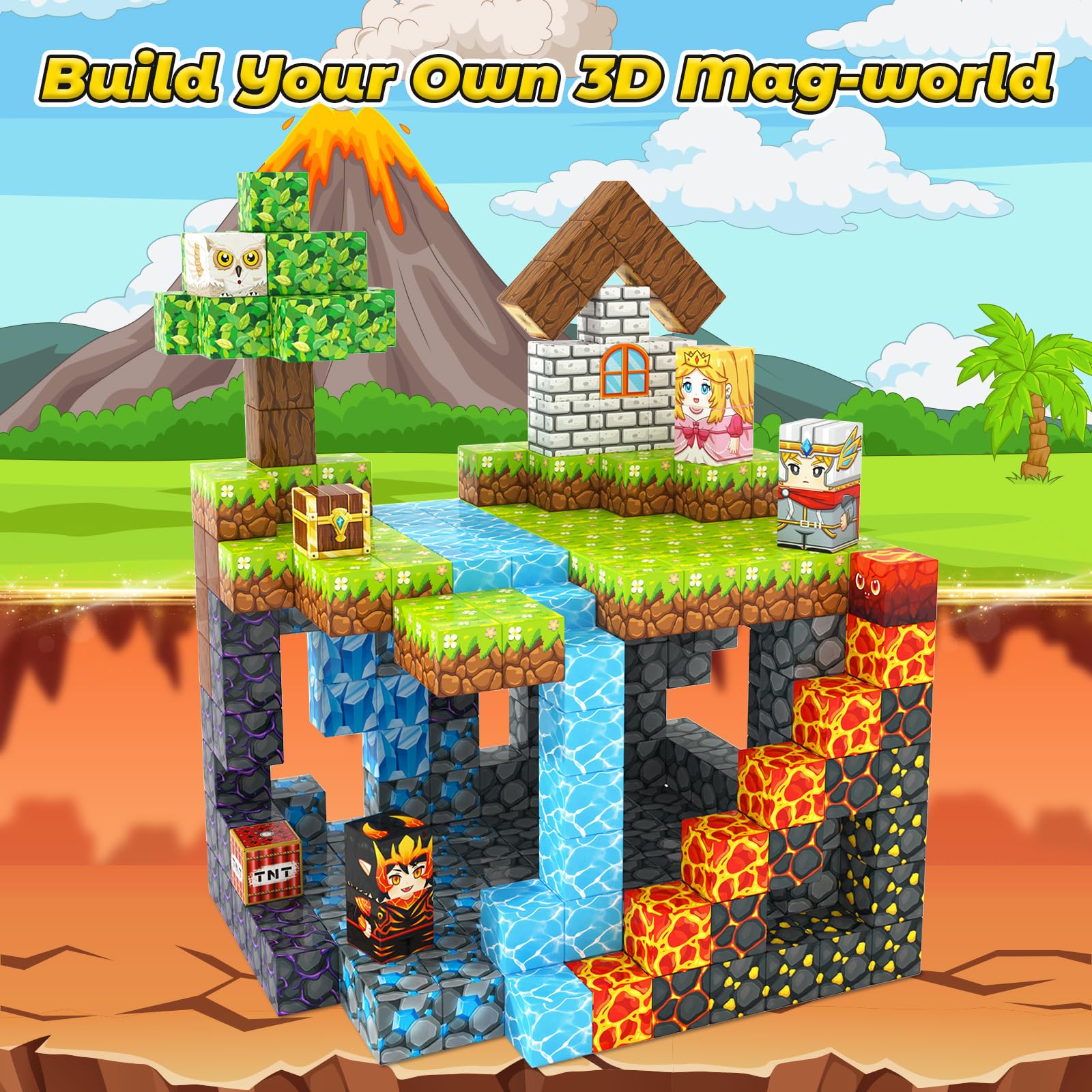 Kidiyee magnetic blocks family play sessions strengthen teamwork and shared creativity.