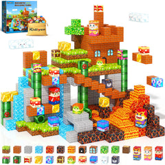 Kidiyee Magnetic Blocks Game Set: kids build imaginative worlds to spark spatial thinking.